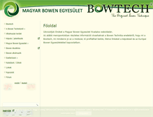 Tablet Screenshot of bowen.hu